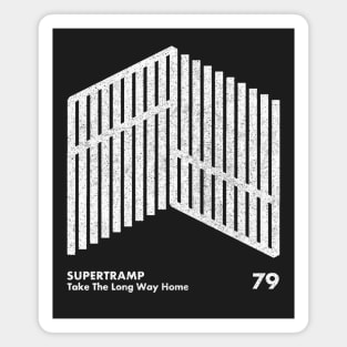 Supertramp / Minimal Graphic Design Tribute Magnet